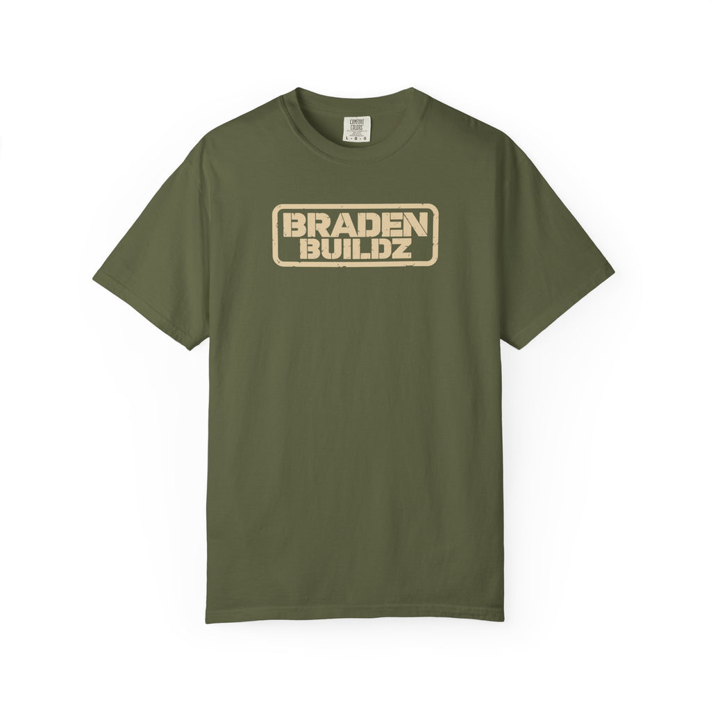 “BRADENBUILDZ” Stencil Logo T-Shirt
