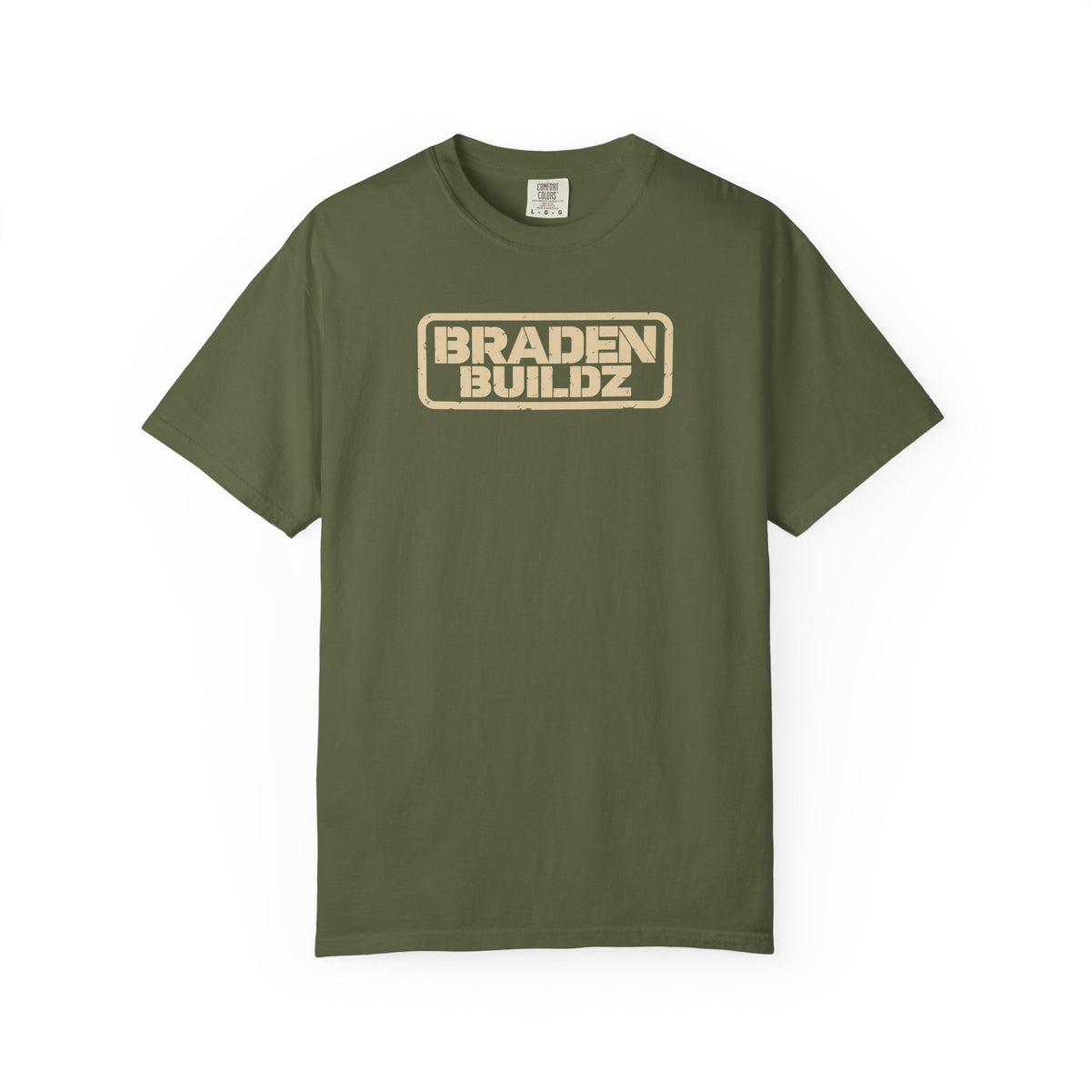 “BRADENBUILDZ” Stencil Logo T-Shirt