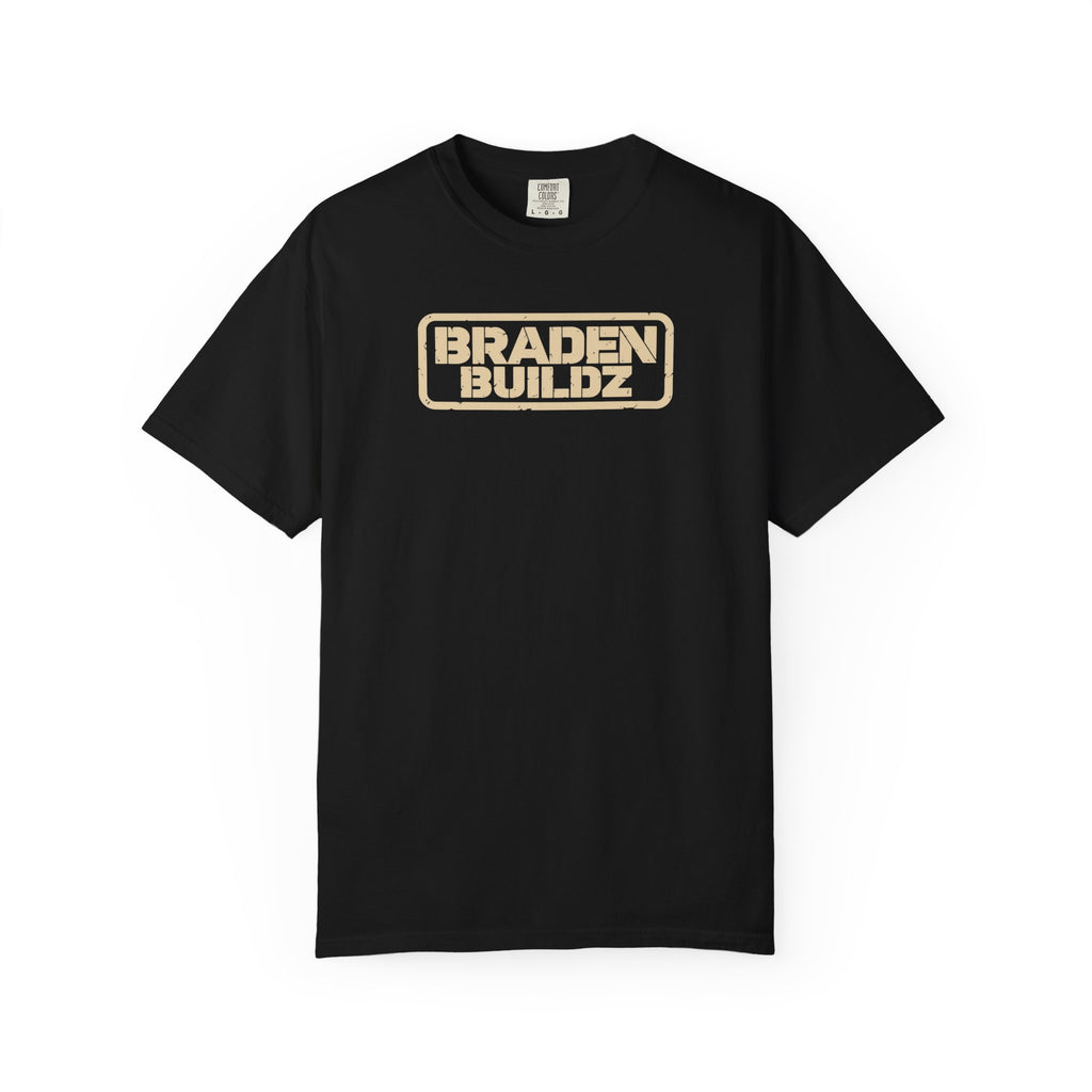 “BRADENBUILDZ” Stencil Logo T-Shirt