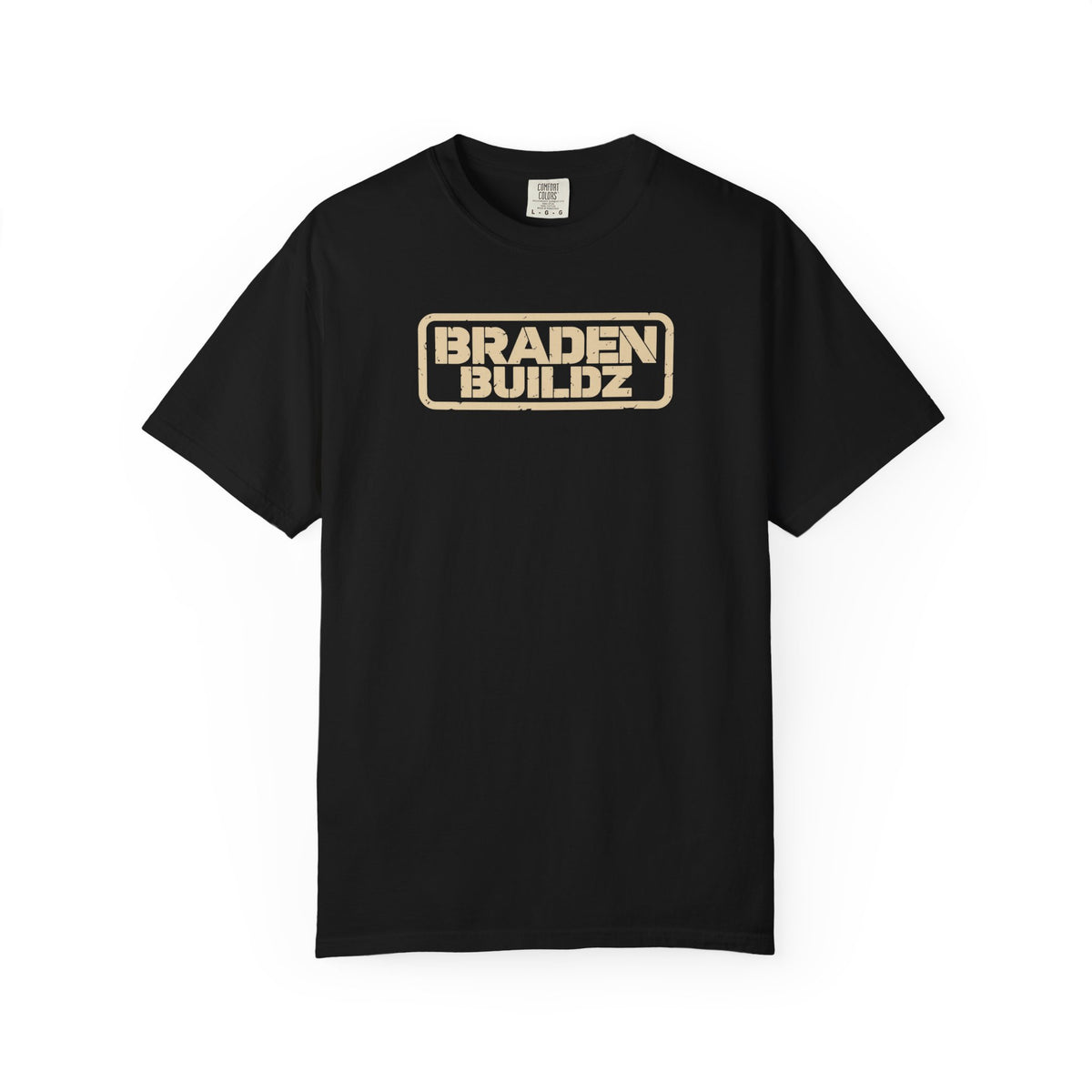 “BRADENBUILDZ” Stencil Logo T-Shirt
