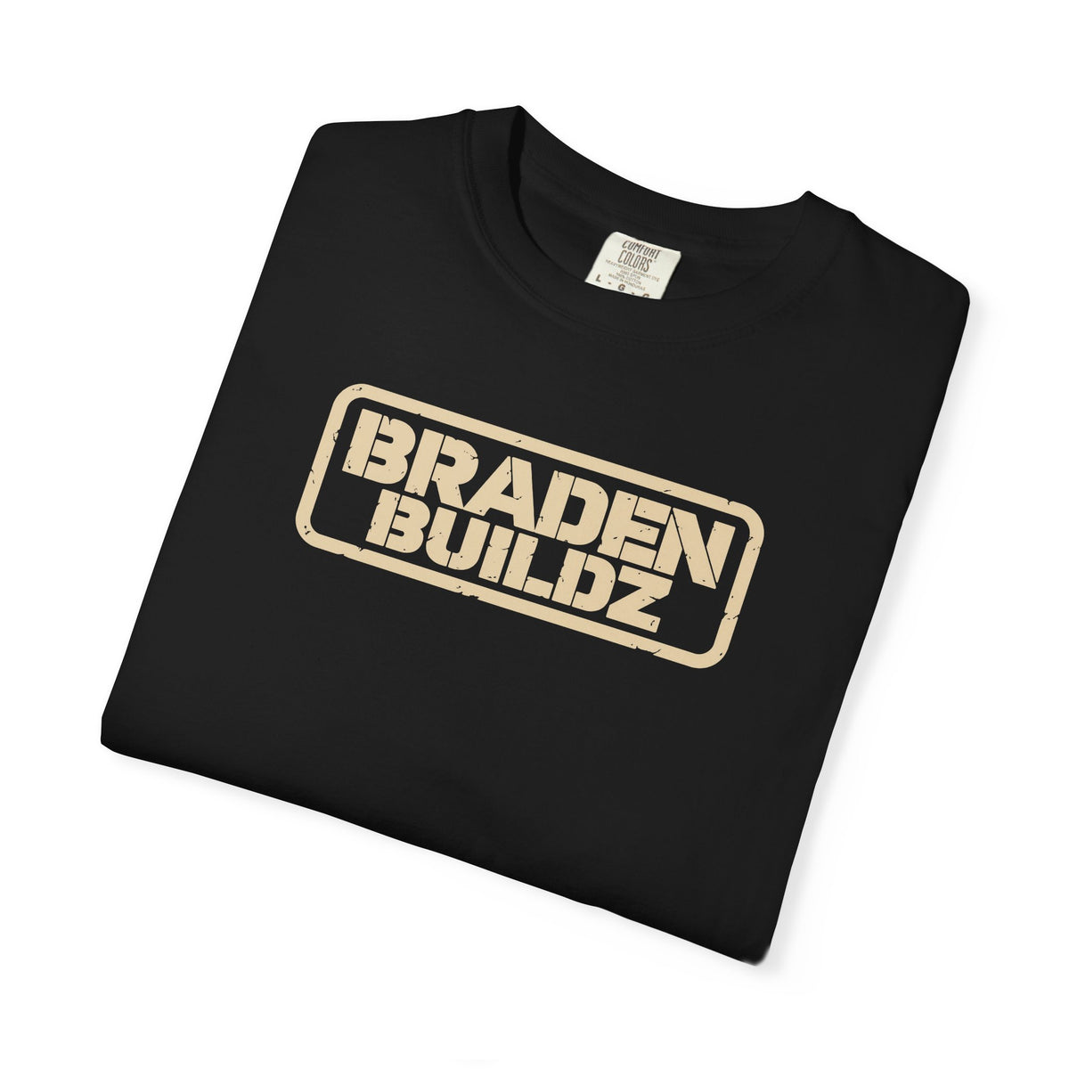 “BRADENBUILDZ” Stencil Logo T-Shirt