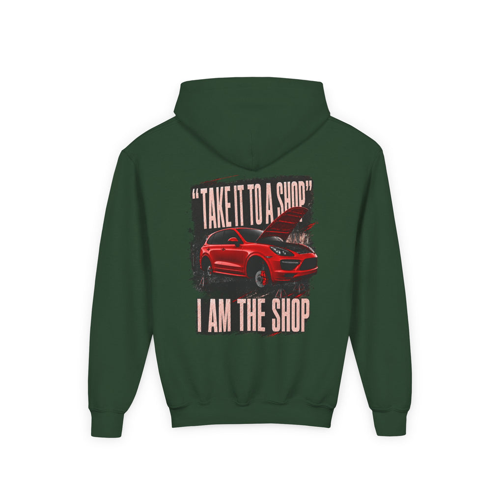 Youth “I AM THE SHOP” Hoodie