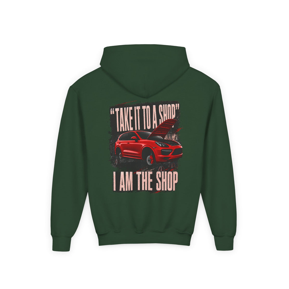 Youth “I AM THE SHOP” Hoodie