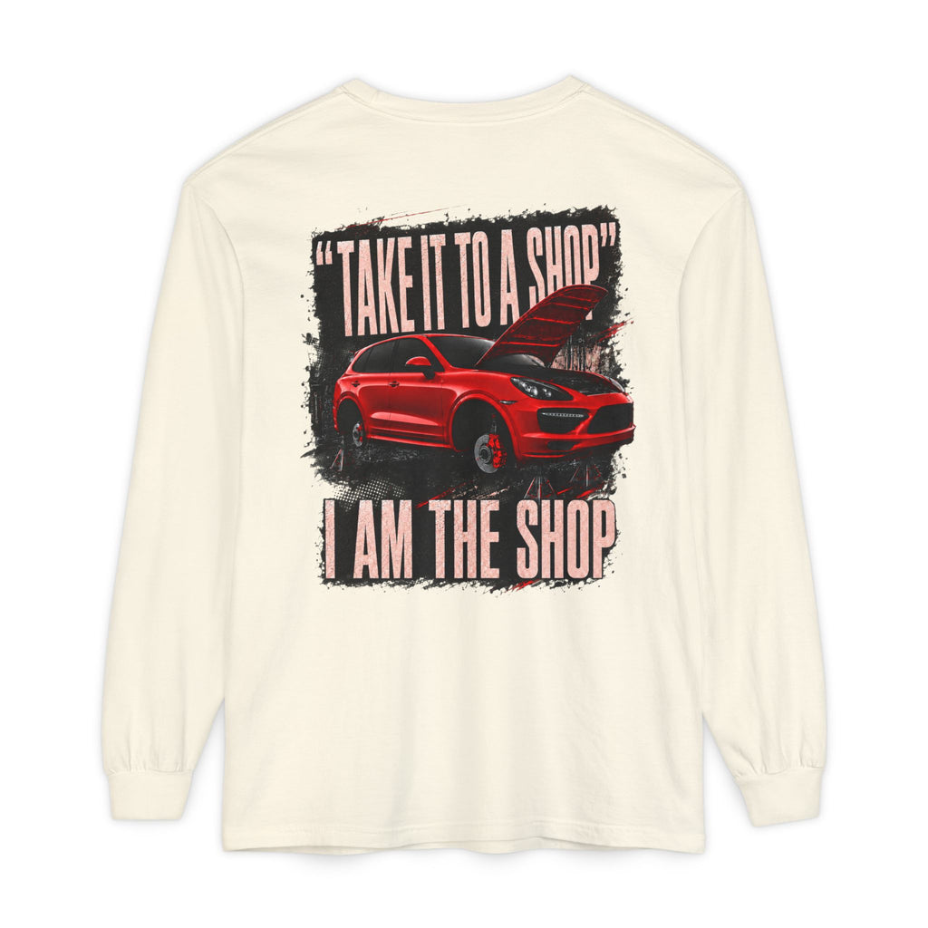 “I AM THE SHOP” long Sleeve T-Shirts
