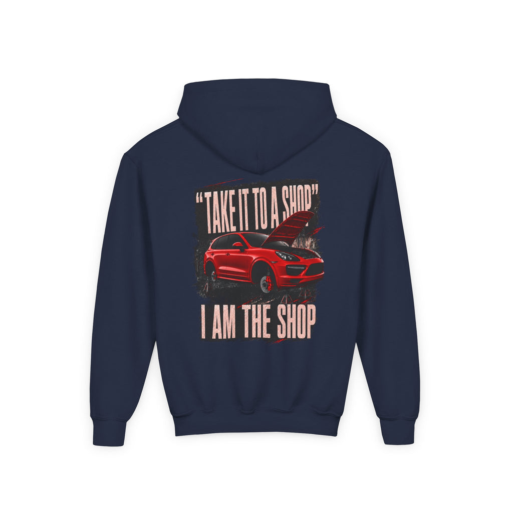 Youth “I AM THE SHOP” Hoodie
