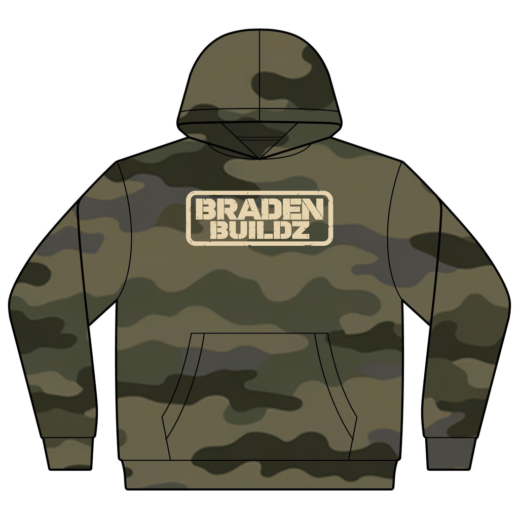 Youth “BRADENBUILDZ” Stencil Hoodie