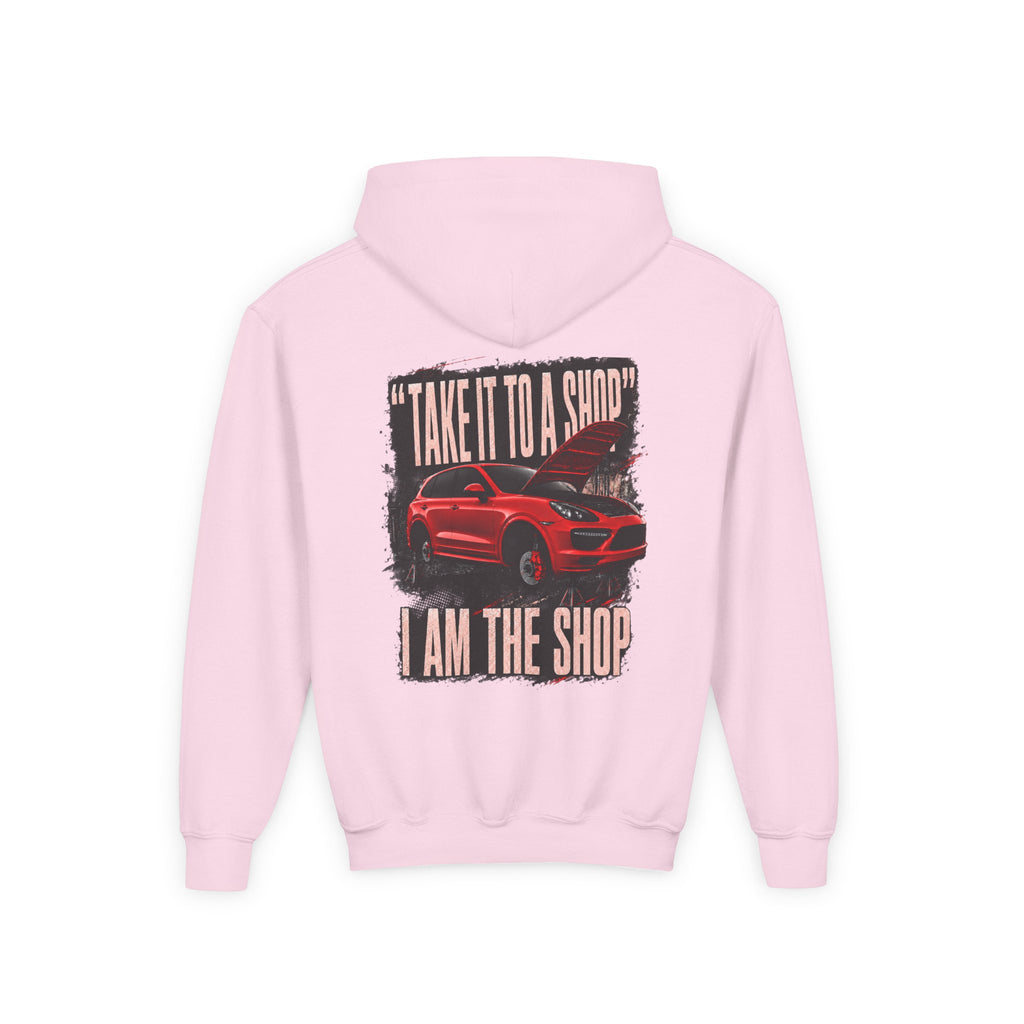 Youth “I AM THE SHOP” Hoodie