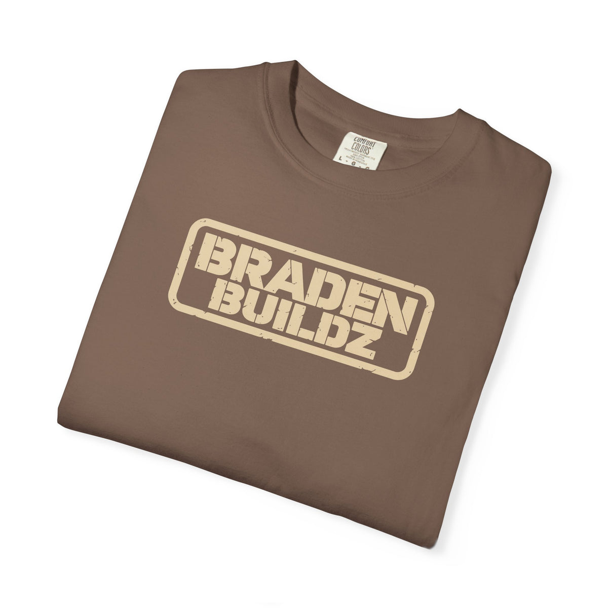 “BRADENBUILDZ” Stencil Logo T-Shirt