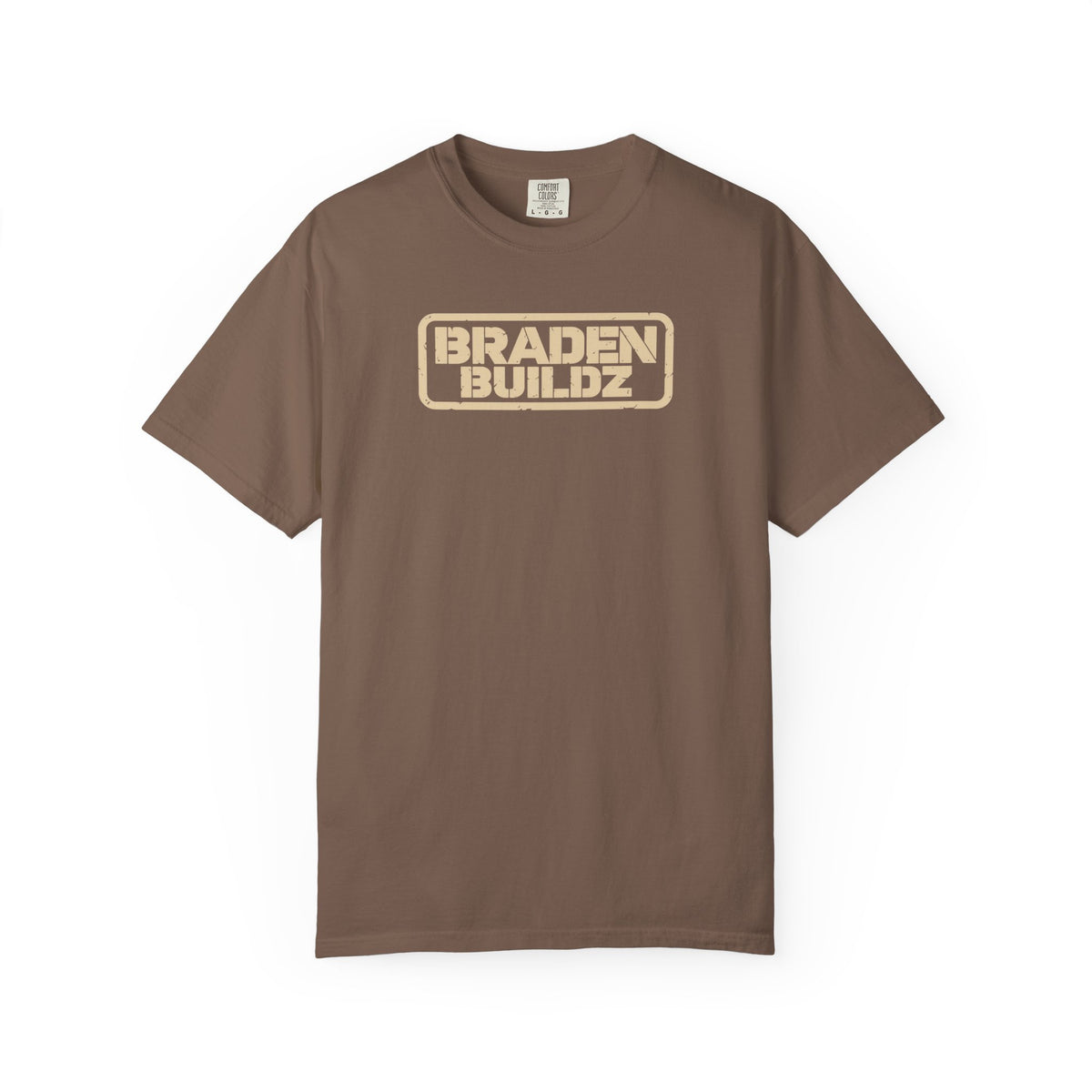 “BRADENBUILDZ” Stencil Logo T-Shirt