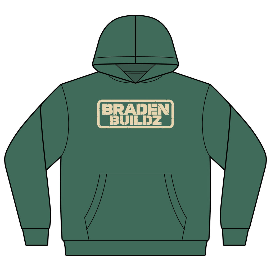 Youth “BRADENBUILDZ” Stencil Hoodie