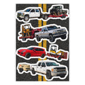 Workhorses Sticker Sheet 6x8”