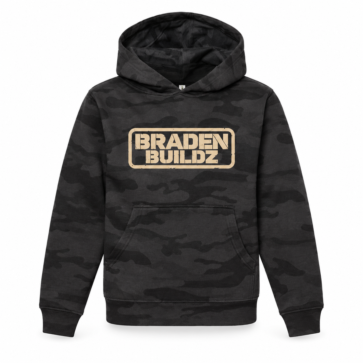 Youth “BRADENBUILDZ” Stencil Hoodie