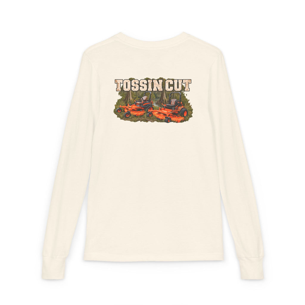 Youth “TOSSIN CUT” Long Sleeve T-Shirt