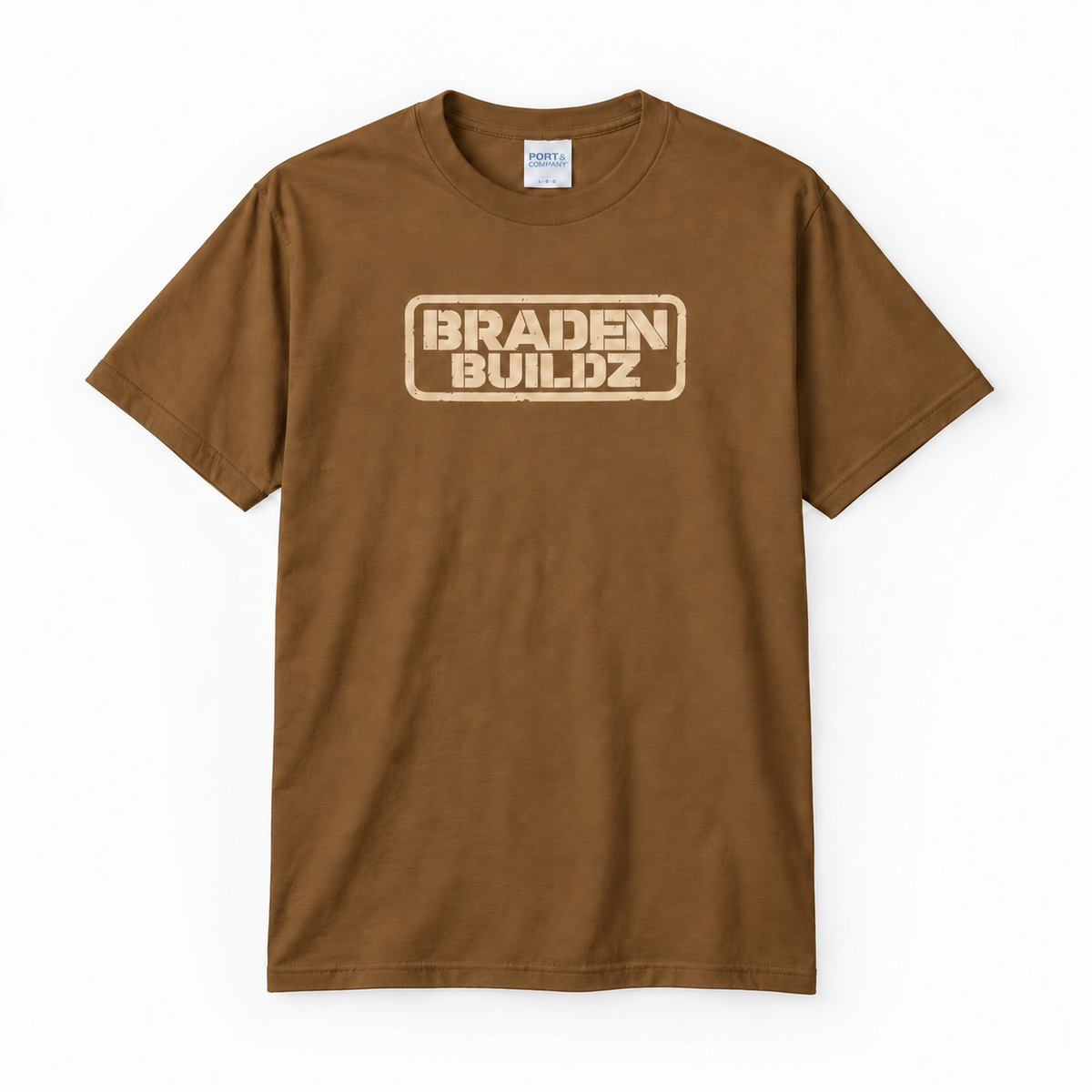 Youth “BRADENBUILDZ” Stencil Logo T-Shirt