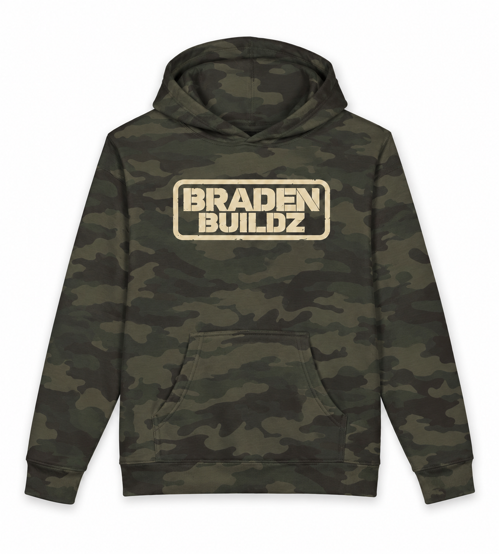 Youth “BRADENBUILDZ” Stencil Hoodie